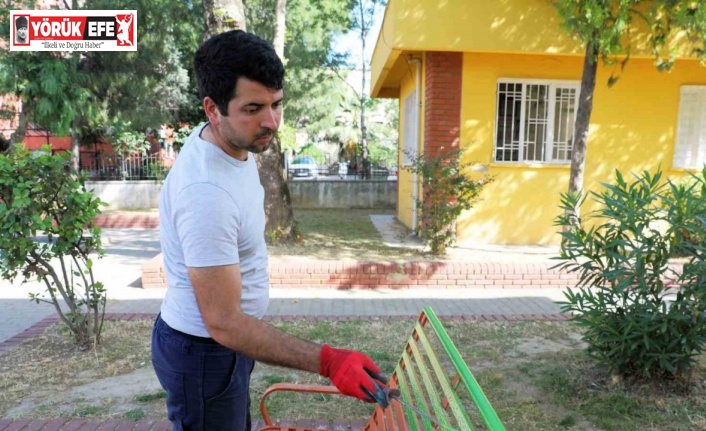 Efeler’in yeşil ekipleri kenti güzelleştiriyor