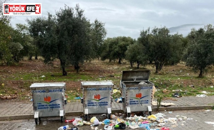 Karacasu Belediyesi’nden çöp uyarısı