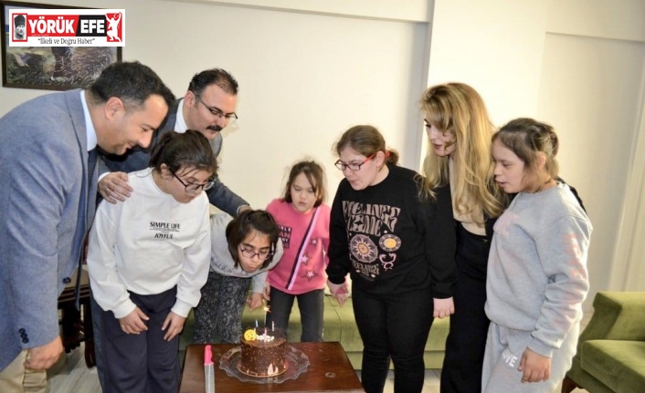 Kaymakam Ateş, Kız Umut Evi’nde özel çocuklarla bir araya geldi