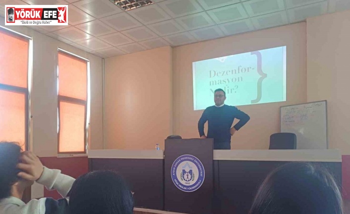 Köşk’te "Dezonfarmasyonla Mücadele" semineri yapıldı