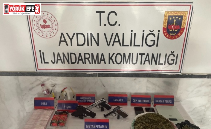 Kuyucak’ta jandarmadan uyuşturucu operasyonu:2 tutuklama