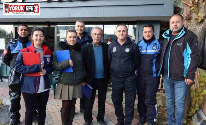 Nazilli Belediyesi’nden İsabeyli’de denetim