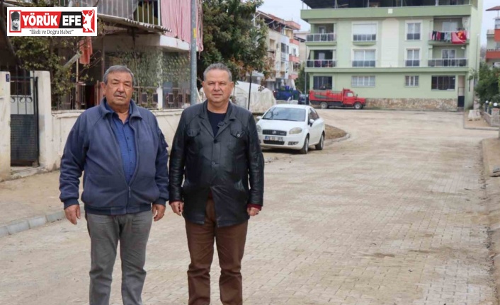 Nazilli’de yol çalışmaları devam ediyor