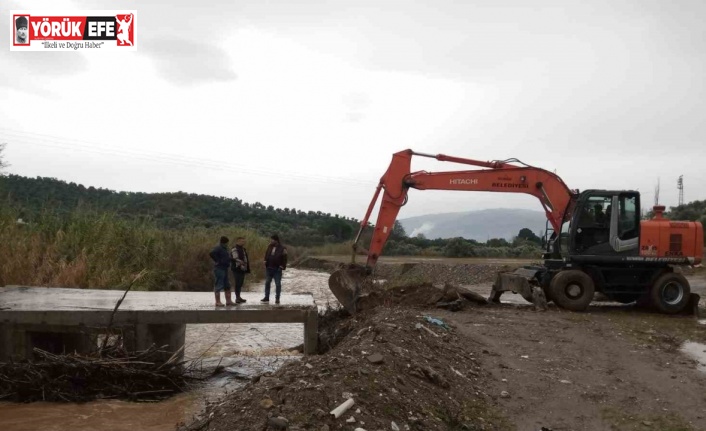 Sultanhisar’da belediye ekipleri iş başında