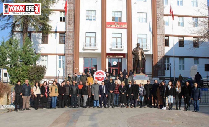 Aydın’da ’10 Ocak Çalışan Gazeteciler Günü’ kutlandı