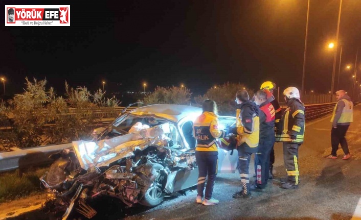 Aydın’da trafik kazası: 1 ölü