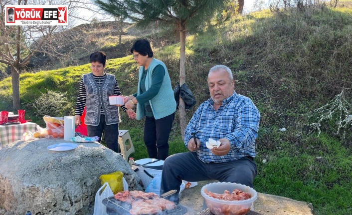 Aydın’da vatandaşlar piknik alanlarına akın etti