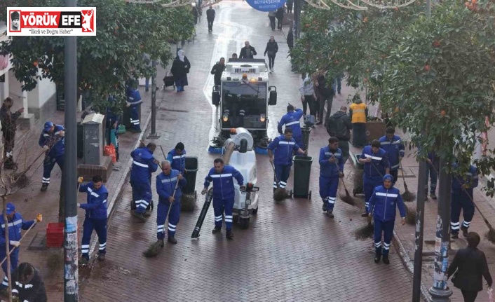 Büyükşehir, Nazilli’de çevre düzenleme çalışmalarına devam ediyor