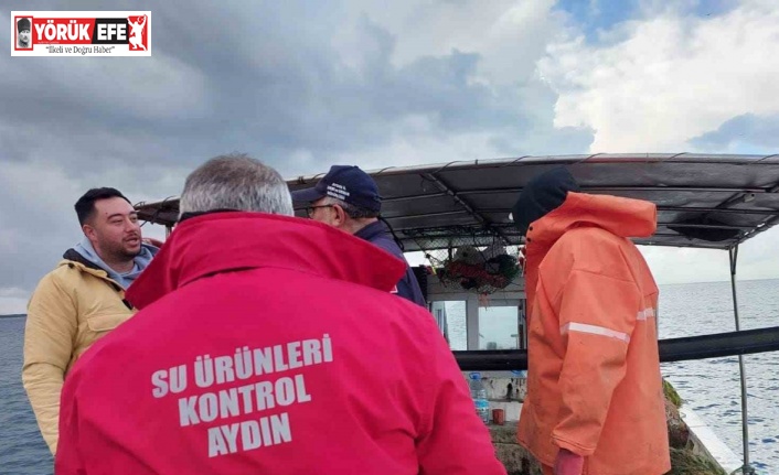 Didim’de su ürünleri kontrolleri sürüyor