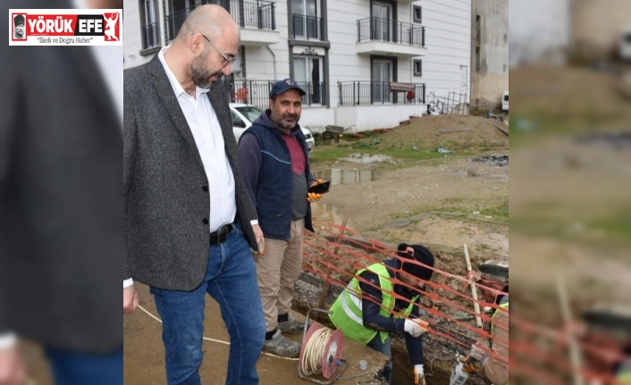 Germencik’te doğalgaz için ilk kazma vuruldu