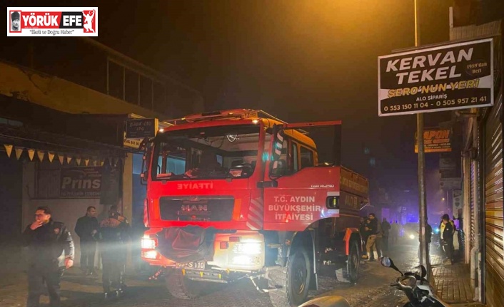 Isınmak için yakılan ateş söndürülmeyince yangın çıktı