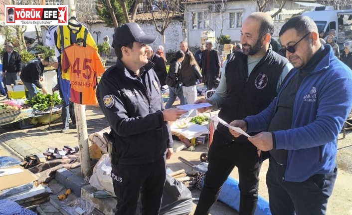 Karacasu’da vatandaşlar dolandırıcılık olaylarına karşı bilgilendirildi