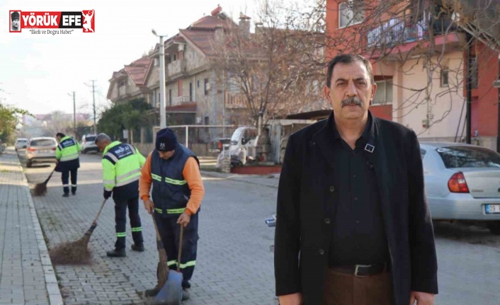 Nazilli Belediyesi ekipleri Dallıca’da temizlik çalışması gerçekleştirdi