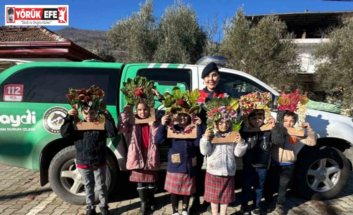 Nazilli’de öğrencilere doğa sevgisi anlatıldı