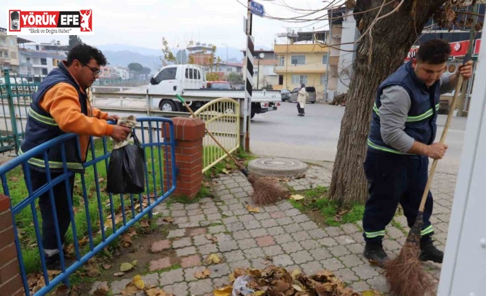 Nazilli’de temizlik çalışmalarına yoğunluk verildi