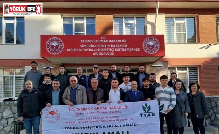 Söke TAYEM’de Uygulamalı Çiftçi Eğitimlerine devem ediyor