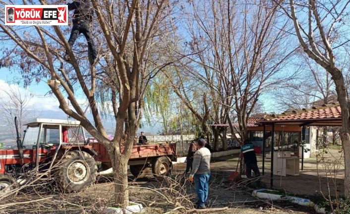 Uçurum Park’ta temizlik çalışmaları sürüyor