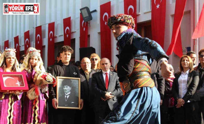 Atatürk’ün Aydın’a gelişi törenle kutlandı