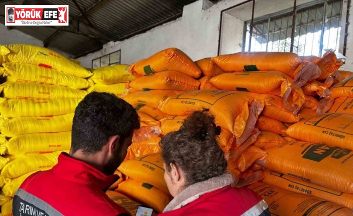 Aydın’da gübre satışı yapılan yerler denetlendi