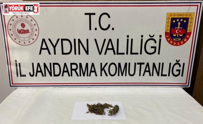 Aydın’da jandarmadan uyuşturucu operasyonu