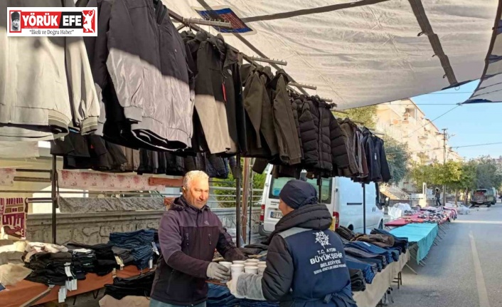 Başkan Çerçioğlu, soğuk havalarda vatandaşın yanında