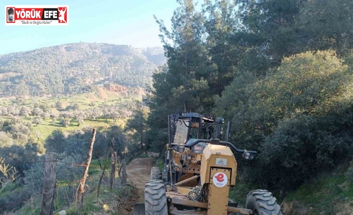 Efeler Belediyesi arazi yollarında çalışmalarını sürdürüyor