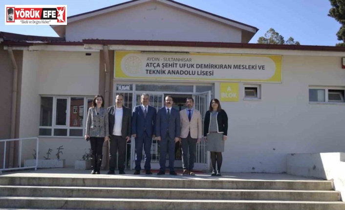 Kaymakam Ateş meslek lisesi öğrenci ve öğretmenleri ile buluştu