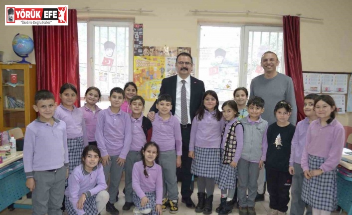 Kaymakam Ateş, sağlık evi ve okulda incelemelerde bulundu