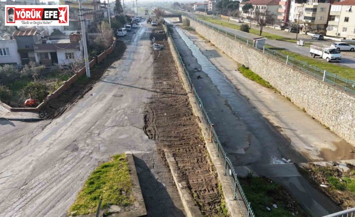 Nazilli Belediyesi’nden Yeşilyurt’ta kaldırım çalışması