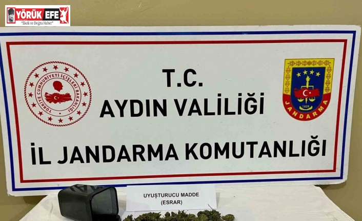 Ormanlık alanda gizlenen uyuşturucu, jandarmanın dikkatinden kaçmadı