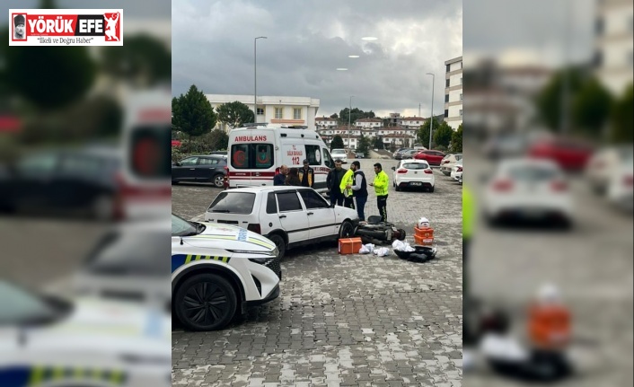 Söke’de trafik kazası: 1 yaralı