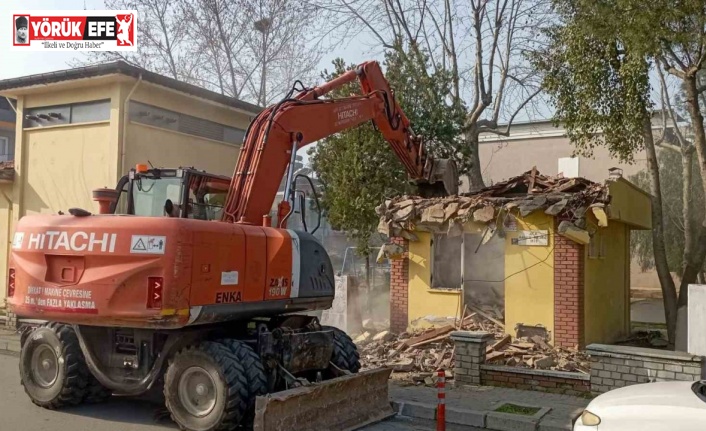 Ata Mahallesi Muhtarlık binası yenileniyor