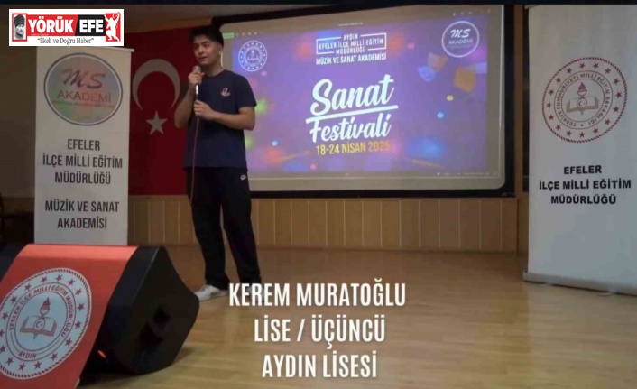 Aydın Lisesi öğrencilerinden 3 derece