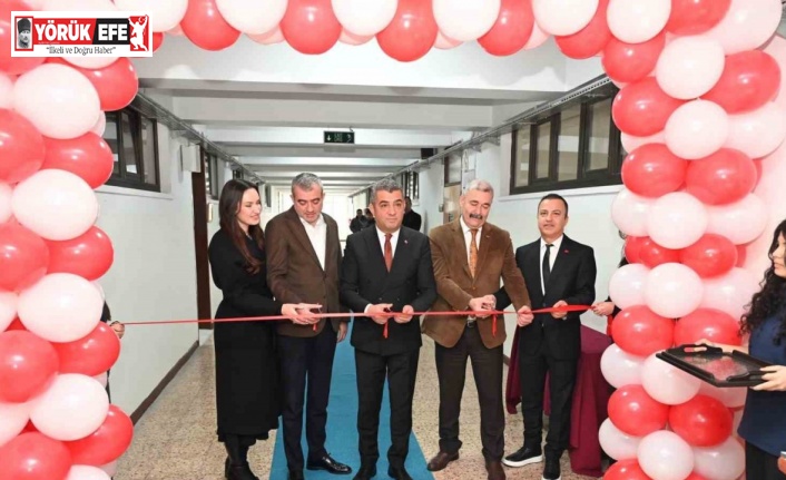 Aydın Lisesi’ne modern kütüphane kazandırıldı