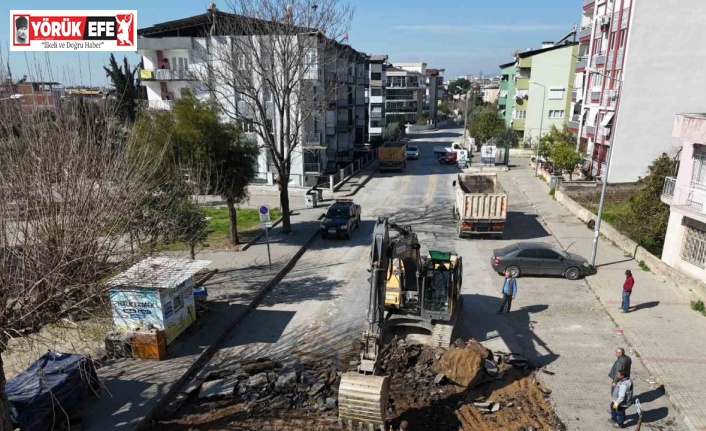 Başkan Tetik, yol çalışmalarını yerinde inceledi