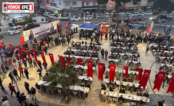 Büyükşehir’den Koçarlı’da birlik ve beraberlik iftarı