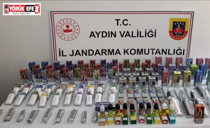 Elektronik sigara satan şahsa jandarma engeli