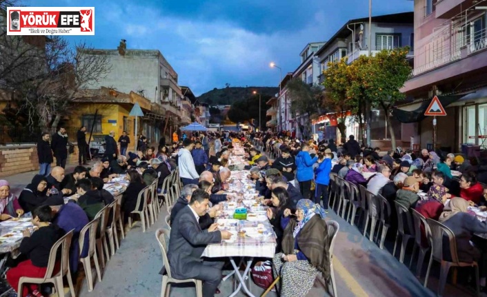 İlk 4 günde 5 binden fazla Efelerli iftar sofrasında buluştu