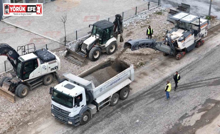 Karacasu Caddesi’nde kazı çalışmaları başladı