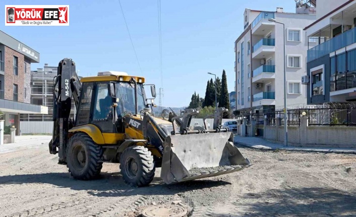 Kuşadası Belediyesi’nin Davutlar’a yatırımları sürüyor