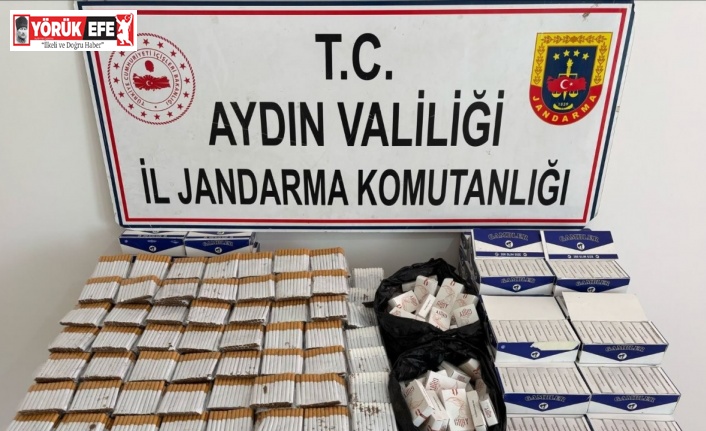 Nazilli’de sigara kaçakçılığı operasyonu