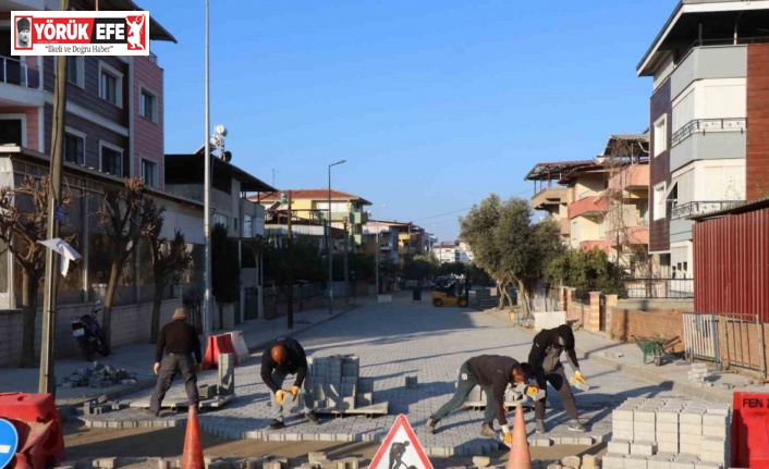 Nazilli’de yol çalışmaları aralıksız sürüyor