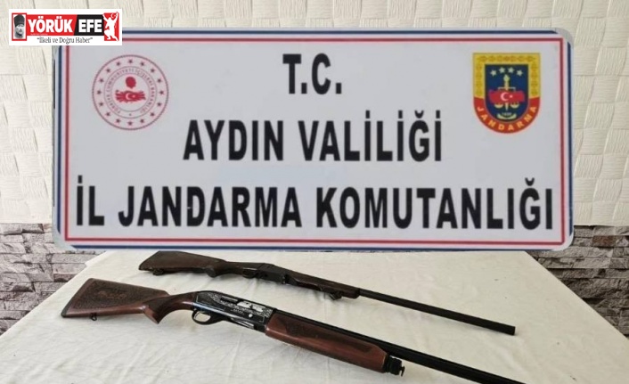 Ruhsatsız silahlarıyla yakalandı