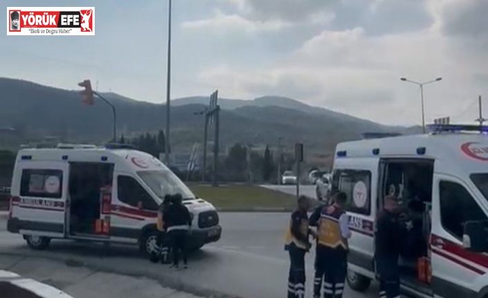 Söke’de trafik kazası: 1 yaralı