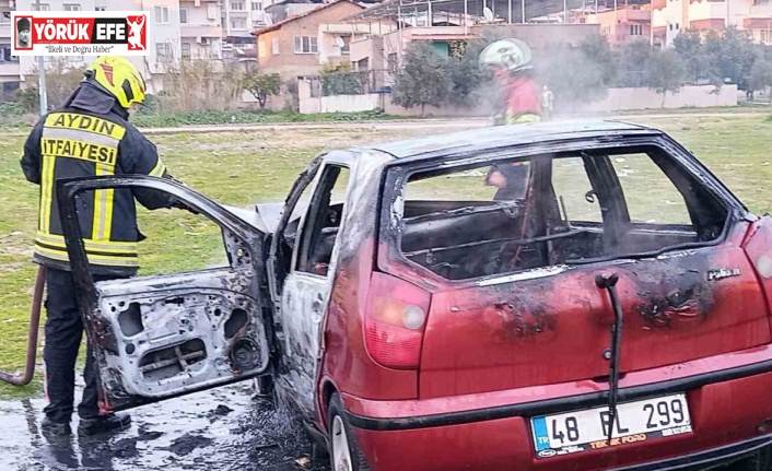 Tamircilere kızan kadın aracını benzin dökerek yaktı