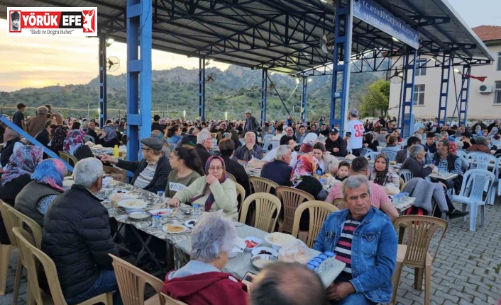 Yağdereliler imece usulü iftarda buluştu