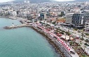 Kuşadası’nda Karadeniz rüzgarı esti