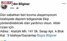 Büşra öğretmen depremde hayatını kaybetti