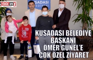 KUŞADASI BELEDİYE BAŞKANI ÖMER GÜNEL’E ÇOK...