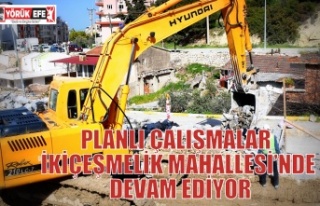 PLANLI ÇALIŞMALAR İKİÇEŞMELİK MAHALLESİ’NDE...